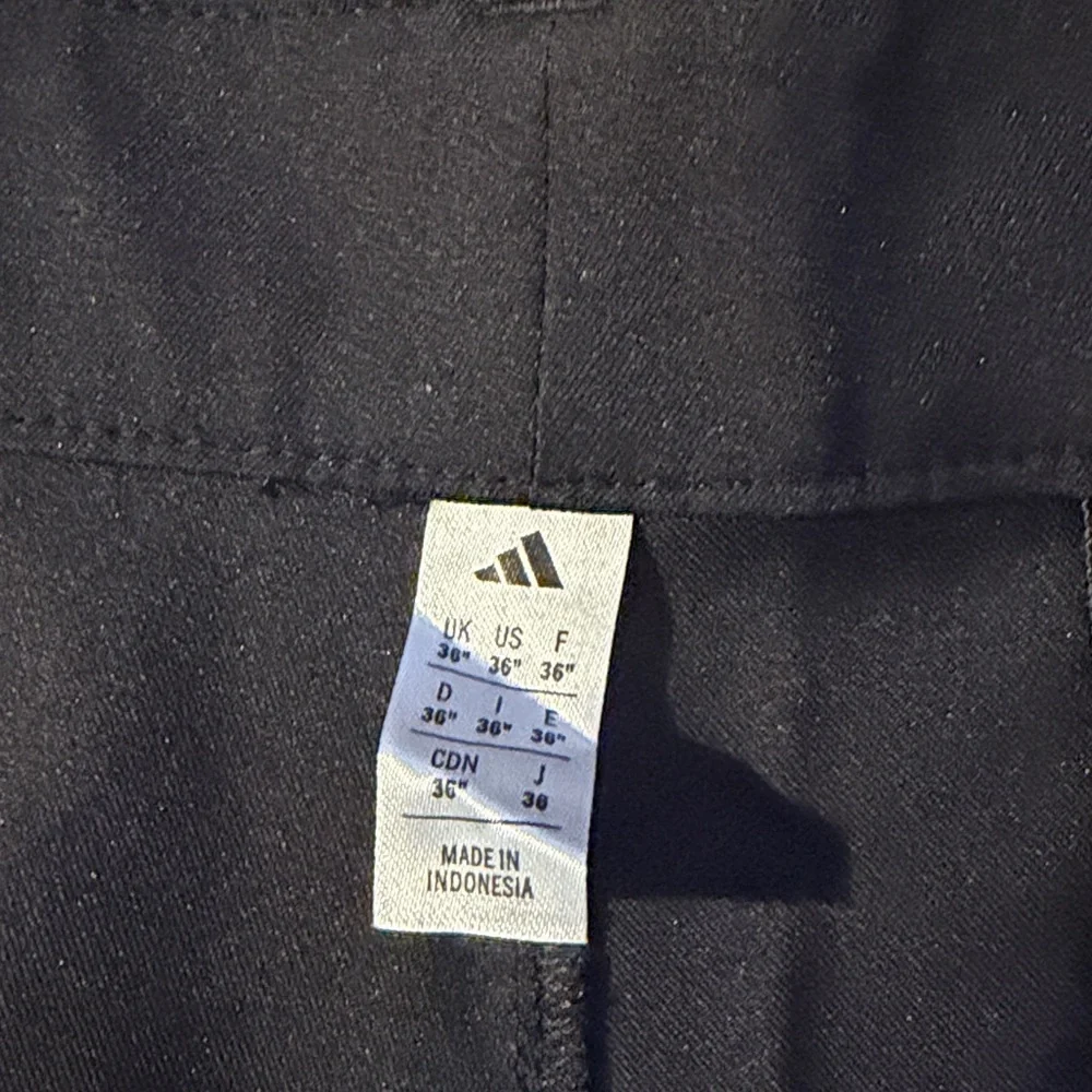 Adidas Adi Advantage Golf Shorts – Men’s Black Performance Fit – Size 36